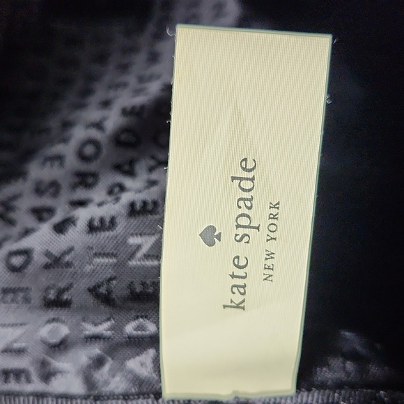 Kate Spade Black Quilted Backpack - Picture 10 of 12